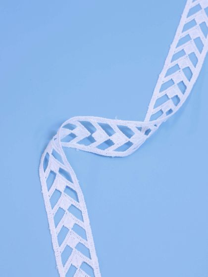 Ivory Boho Lace Trim  2,5 cm / 1"