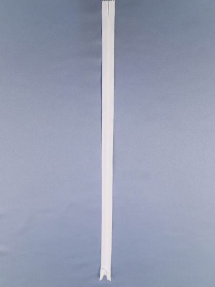 White Thin Zipper-50cm/20''