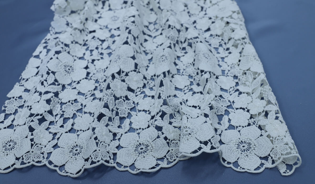 Bring Out Your Flower Power With Our Stunning Bridal Lace Fabrics!