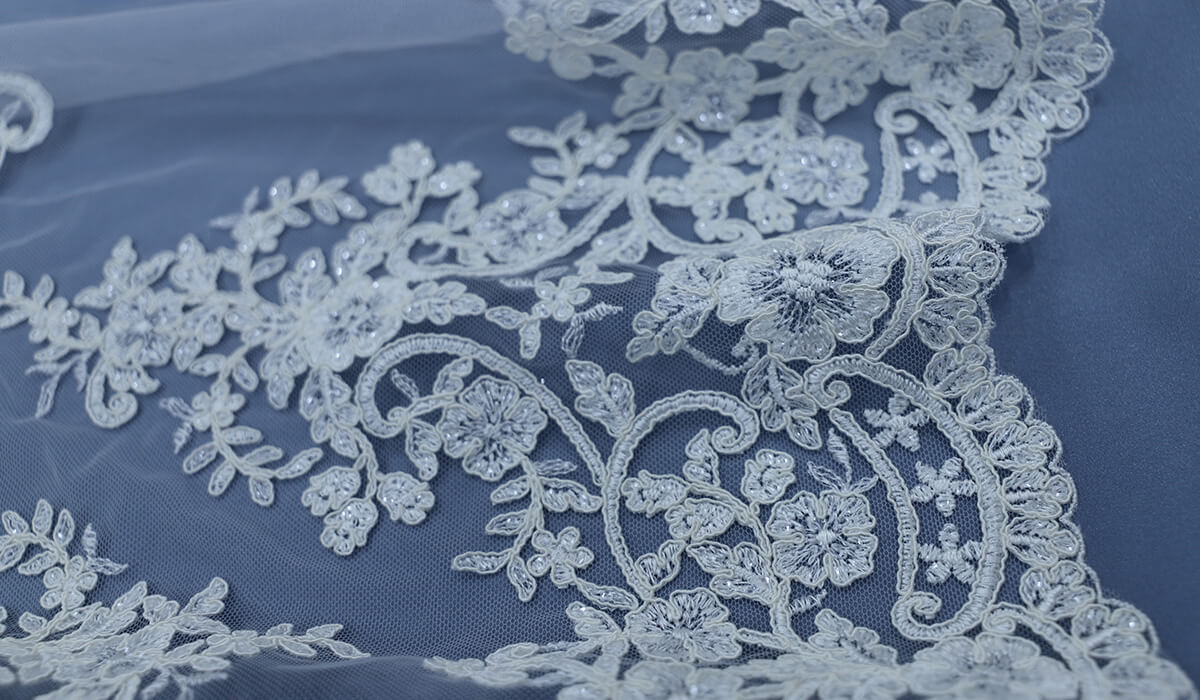 Embroidered Lace Wedding Fabric is a Timeless Classic 